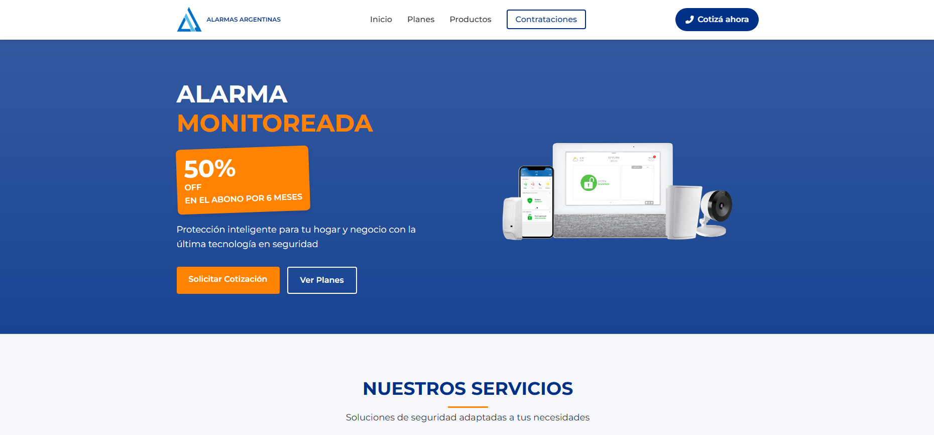 Mockup de Gym PowerFit